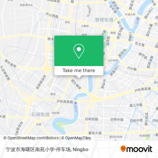 宁波市海曙区南苑小学-停车场 map