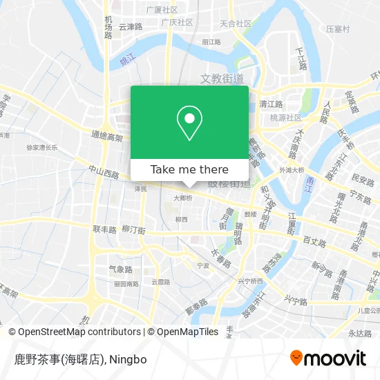 鹿野茶事(海曙店) map
