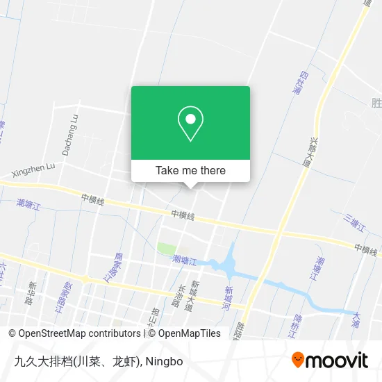 九久大排档(川菜、龙虾) map