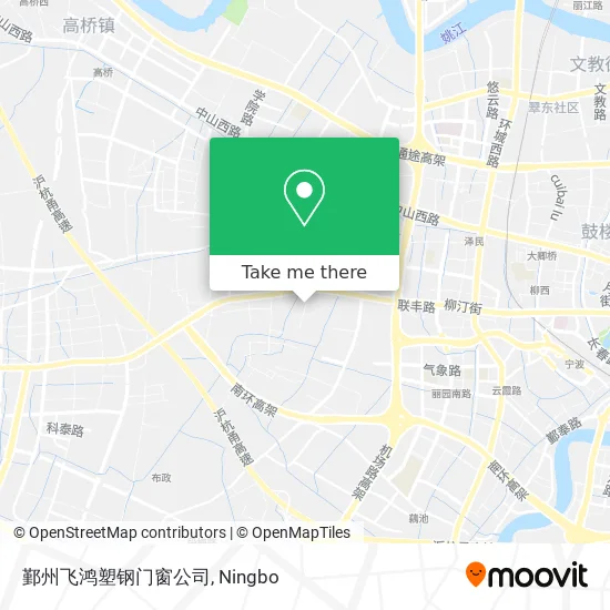 鄞州飞鸿塑钢门窗公司 map