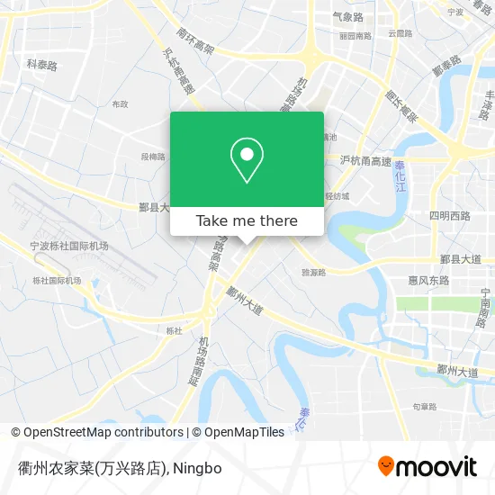 衢州农家菜(万兴路店) map