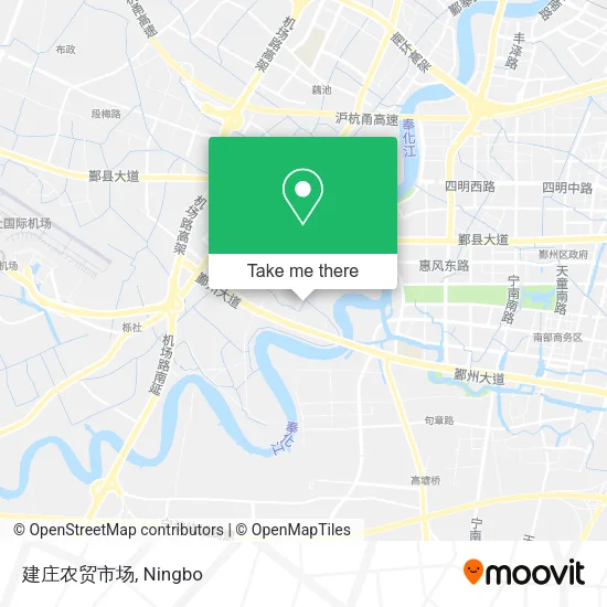 建庄农贸市场 map