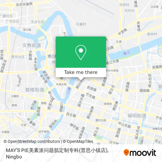 MAY'S PIE美素派问题肌定制专科(普思小镇店) map