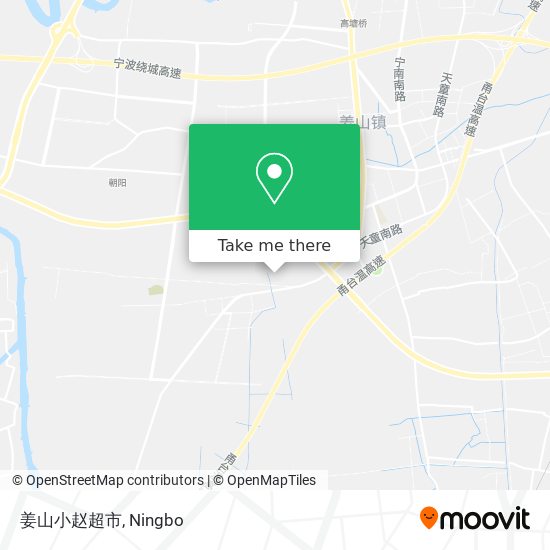 姜山小赵超市 map
