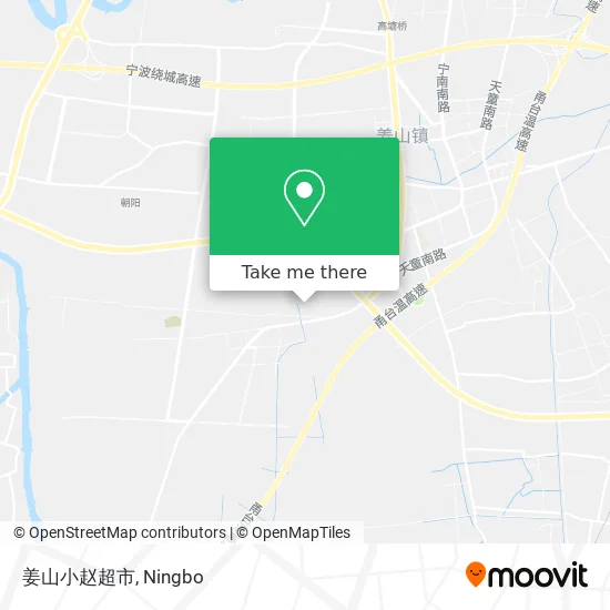 姜山小赵超市 map