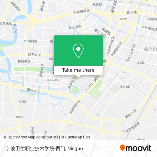 宁波卫生职业技术学院-西门 map