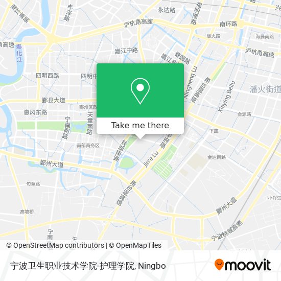 宁波卫生职业技术学院-护理学院 map