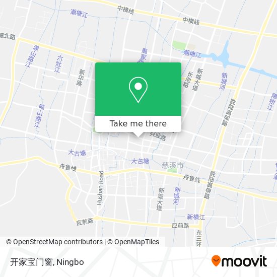 开家宝门窗 map