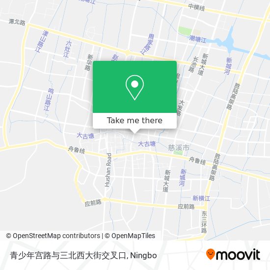 青少年宫路与三北西大街交叉口 map