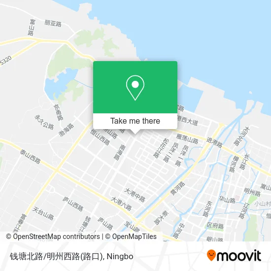 钱塘北路/明州西路(路口) map