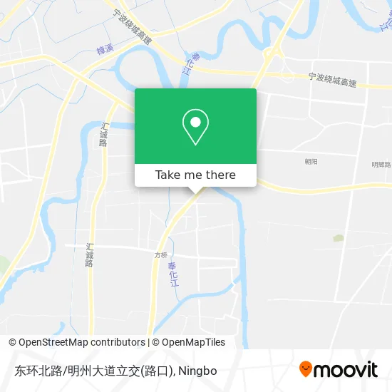 东环北路/明州大道立交(路口) map