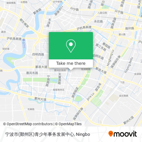 宁波市(鄞州区)青少年事务发展中心 map