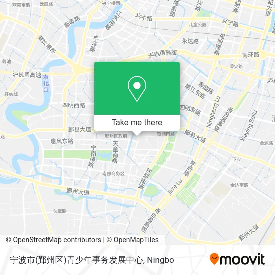 宁波市(鄞州区)青少年事务发展中心 map