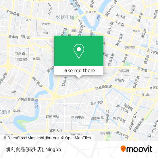 凯利食品(鄞州店) map