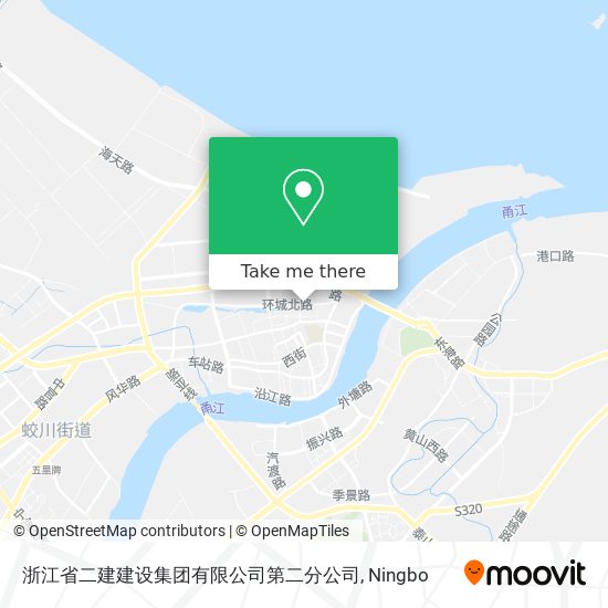 浙江省二建建设集团有限公司第二分公司 map