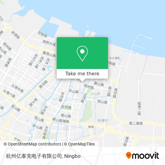杭州亿泰克电子有限公司 map