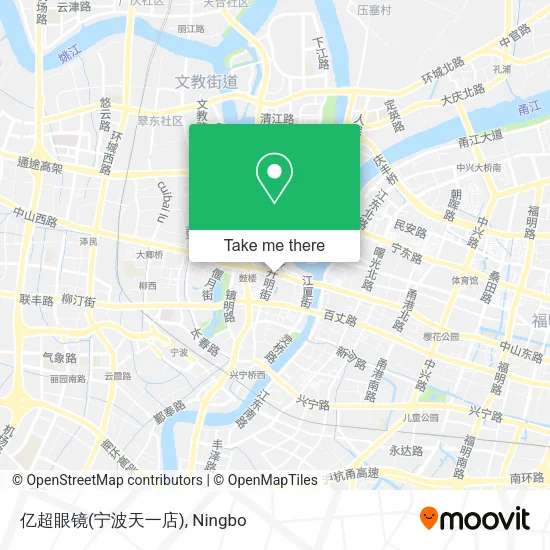 亿超眼镜(宁波天一店) map