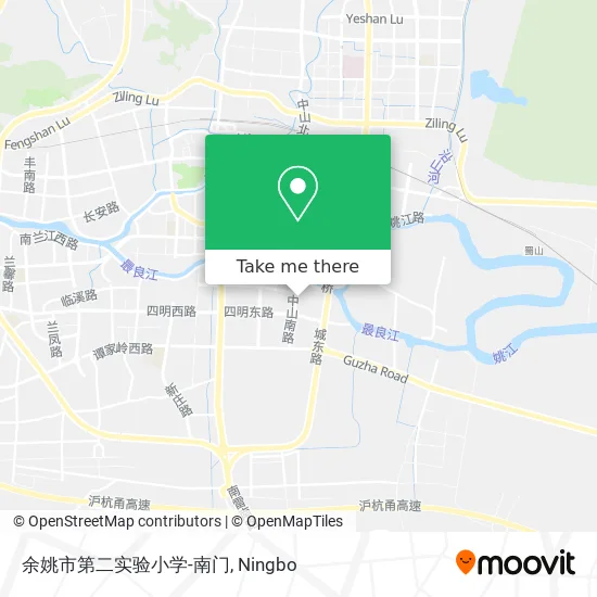 余姚市第二实验小学-南门 map