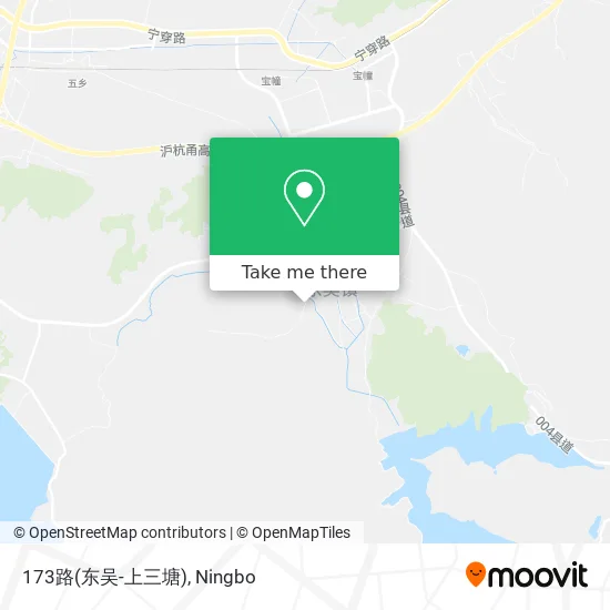 173路(东吴-上三塘) map