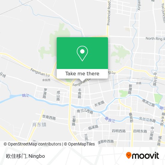 欧佳移门 map