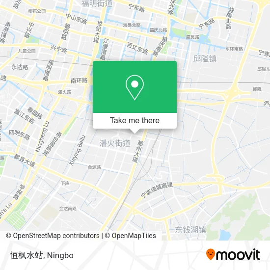 恒枫水站 map