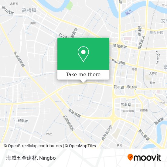 海威五金建材 map