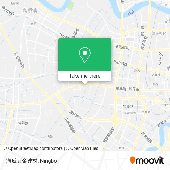 海威五金建材 map