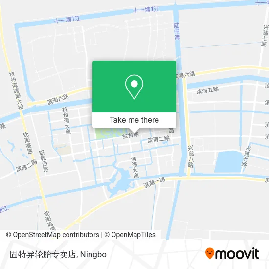 固特异轮胎专卖店 map