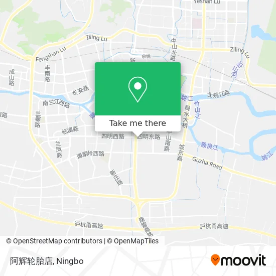 阿辉轮胎店 map