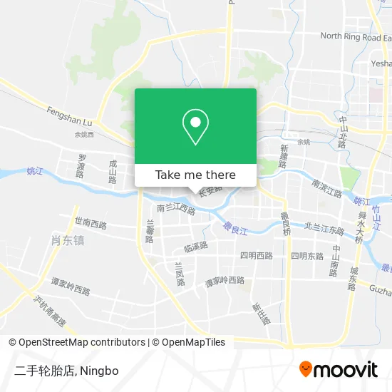 二手轮胎店 map