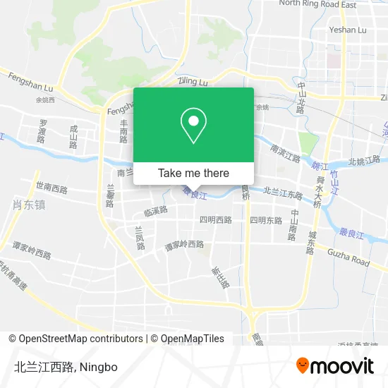 北兰江西路 map