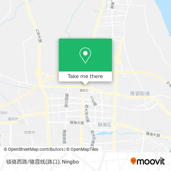 镇骆西路/骆霞线(路口) map