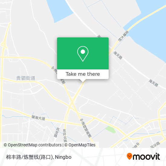 棉丰路/炼蟹线(路口) map