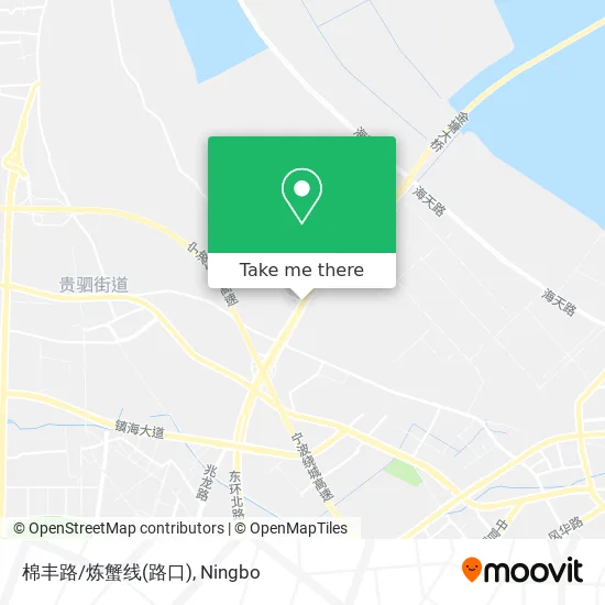 棉丰路/炼蟹线(路口) map