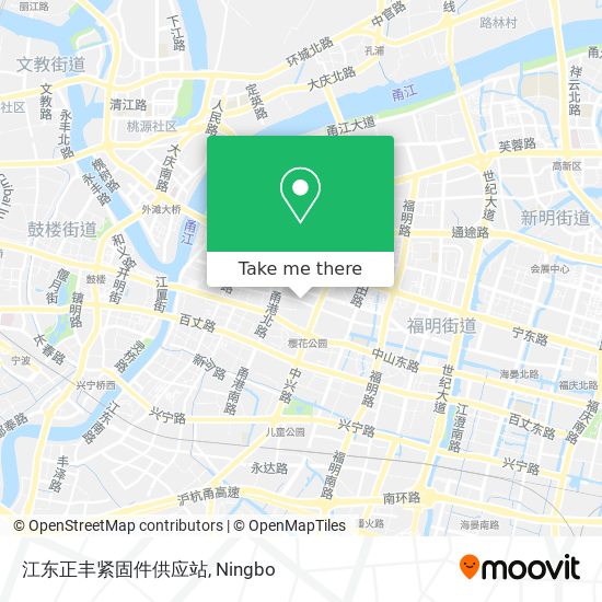 江东正丰紧固件供应站 map