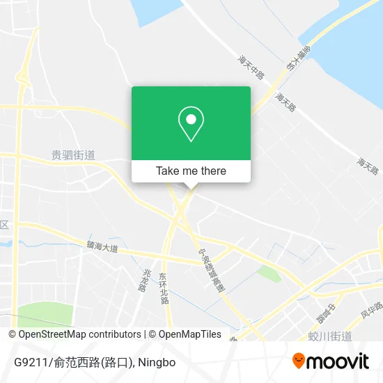 G9211/俞范西路(路口) map