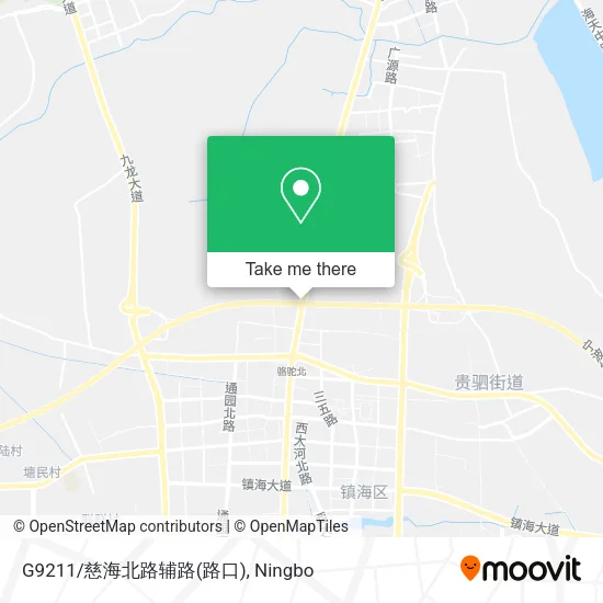G9211/慈海北路辅路(路口) map