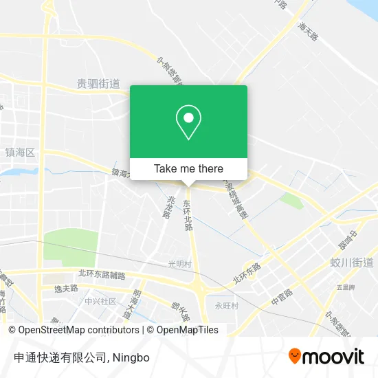申通快递有限公司 map