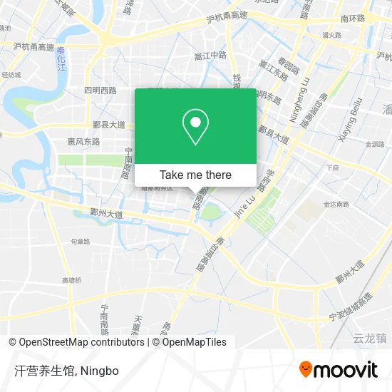 汗营养生馆 map