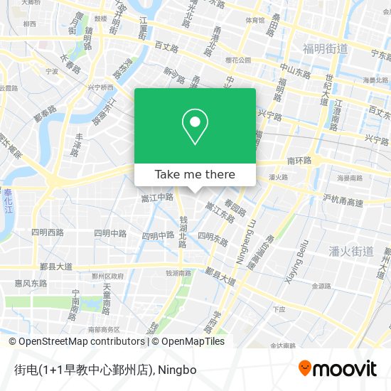 街电(1+1早教中心鄞州店) map