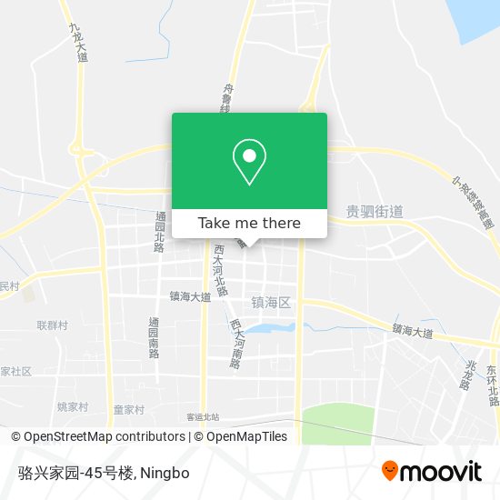 骆兴家园-45号楼 map