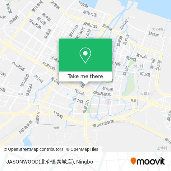 JASONWOOD(北仑银泰城店) map