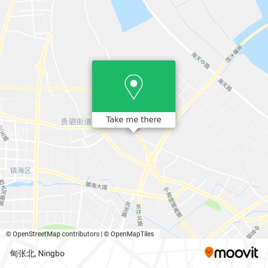 甸张北 map