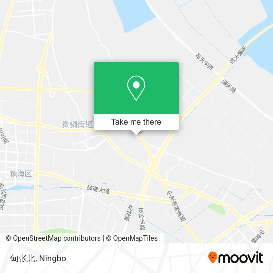 甸张北 map