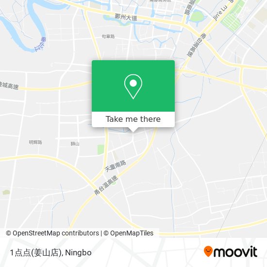 1点点(姜山店) map