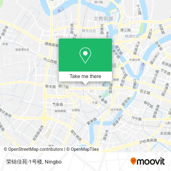 荣锦佳苑-1号楼 map