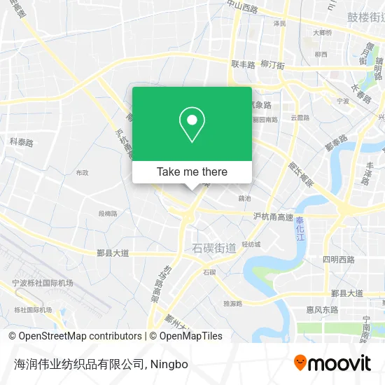 海润伟业纺织品有限公司 map