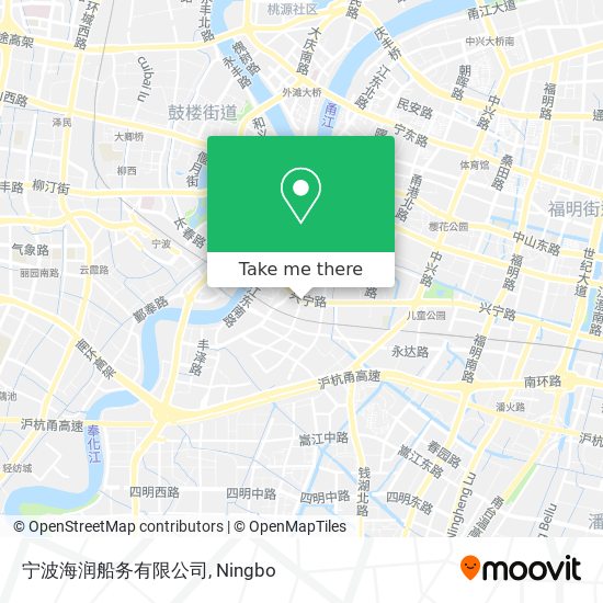 宁波海润船务有限公司 map