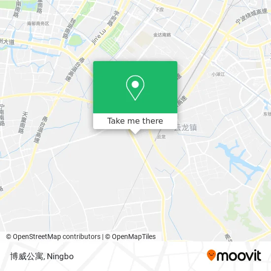 博威公寓 map