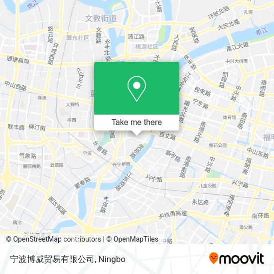 宁波博威贸易有限公司 map